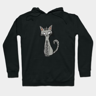 Cute comic cat Hoodie